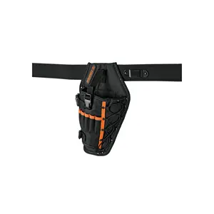 Parti dello strumento del supporto del trapano del poliestere del Truper 6 compartimenti per organizzazione efficiente - Product Image 1