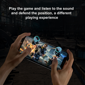 Auriculares inalámbricos M25 para videojuegos, cascos intrauditivos con Control táctil y huella dactilar, batería de larga duración, novedad - Product Image 5