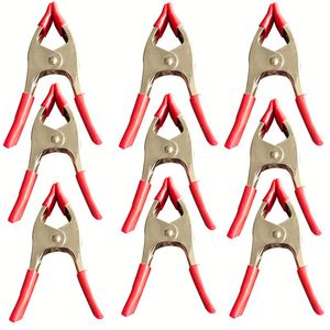 Kit de pinces d'angle carrées à fente en T de couleur rouge pour le bricolage et la menuiserie, outils en gros en stock important - Product Image 1