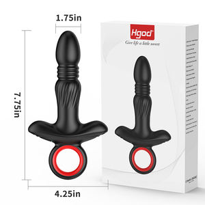 Productos más vendidos Vibradores anales Herramienta Punto G Masajeador de próstata eléctrico Enchufe sexual anal Tapón trasero - Product Image 6