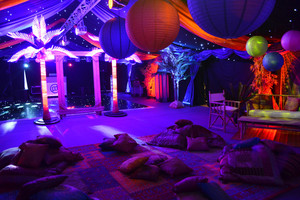 Tente de réception pour cérémonie d'ouverture, tente événementielle personnalisée, <span class=keywords><strong>grande</strong></span> tente en alliage d'aluminium imperméable avec doublure de plafond décorative - Product Image 3