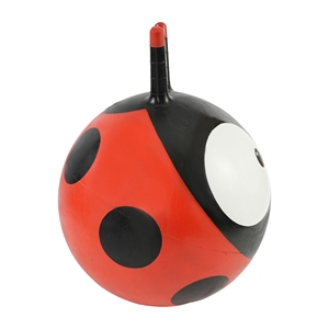 Màu Đỏ Bọ Rùa Phễu Quả Bóng Cho Trẻ Em 18 Inch Nảy Bóng Với 2 Tay Cầm Nảy Nhảy Bóng Cho Trẻ Mới Biết Đi - Product Image 4