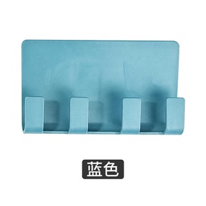 Support de chargement de téléphone portable créatif sans trou pour téléphone portable <span class=keywords><strong>Ipad</strong></span> étagère de chargement support mural non marquant 4 crochets supports de stockage - Product Image 2
