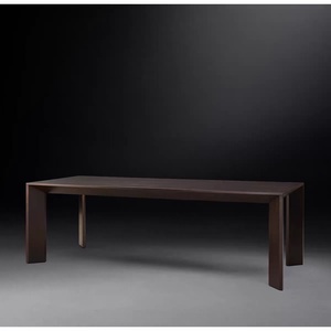 <span class=keywords><strong>Mesa</strong></span> de Comedor Rectangular de <span class=keywords><strong>Roble</strong></span> de Alta Calidad RH, <span class=keywords><strong>Patas</strong></span> de Madera Maciza, Diseño Moderno y Sencillo, Apta para Hoteles de Estilo Rústico, Hecha a Mano - Product Image 3