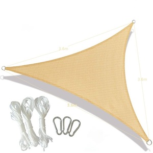 A forma di triangolo HDPE parasole rete tenda <span class=keywords><strong>tela</strong></span> intrecciata tenda vela <span class=keywords><strong>per</strong></span> protezione solare all'aperto - Product Image 3