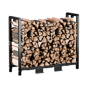 Porte-bûches intérieur moderne en métal avec style industriel <span class=keywords><strong>pour</strong></span> le stockage intérieur du <span class=keywords><strong>bois</strong></span> <span class=keywords><strong>de</strong></span> <span class=keywords><strong>chauffage</strong></span> et du <span class=keywords><strong>bois</strong></span> - Product Image 1