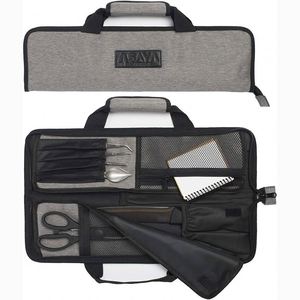 Échantillon Gratuit : Sac de Transport pour Couteaux de Chef en Toile, Grande Housse pour Couteaux de Cuisine, Étui de Rangement pour Outils de Cuisine pour Chefs Professionnels et Cuisiniers - Product Image 5