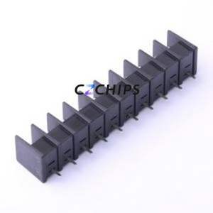 KF25S-7.62-10P Barrier Terminal Block Through hole Component (THT),P=7.62mm Connector Two Sides 7.62mm 1x10P Straight Pin - Product Image 1