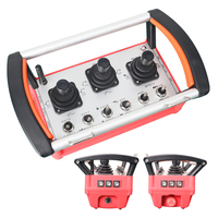 Système de télécommande radio industrielle multi-axes pour plateformes tournantes, grues et palans de construction