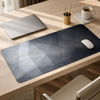 TIGERWINGS Tapis de souris 800x300x1.5mm, tapis de bureau rectangulaire en caoutchouc lisse haute précision pour jeux