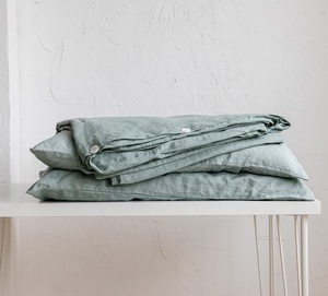 Drap de lit en lin pour berceau, taille personnalisable, lavage de pierre, drap de berceau - Product Image 6