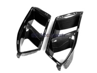 Couvre-prise d'air du pare-chocs avant en fibre de carbone sèche pour BMW G80 G81 M3 G82 G83 M4 2021+
