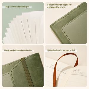 Libreta de Oficina Comercial Plegable de Alta Calidad con Diseño de Bolsillo Interior <span class=keywords><strong>A5</strong></span> - Ideal para Regalo - Product Image 4