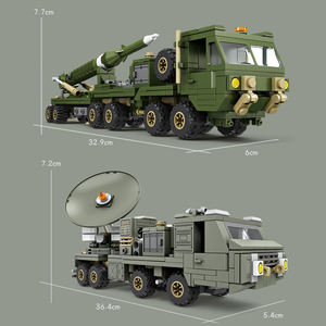 Forze armate militari mobilità tattico camion Hemtt trattore balistico Pershing <span class=keywords><strong>Missile</strong></span> erettore lanciatore Jammer blocco edificio - Product Image 2