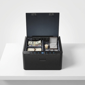 Coffre-fort pour armes à feu <span class=keywords><strong>Ilock</strong></span> F5 haute capacité avec lecteur d'empreintes digitales biométrique et clavier numérique - Product Image 2