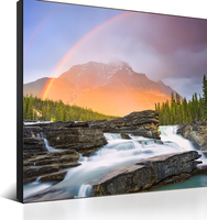 Настраиваемый уличный водонепроницаемый OLED-дисплей P2-P10 с HDR 1000, Adobe RGB 90% (полный цветовой охват), 3D цифровой рекламный щит