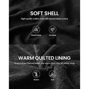 2025 <b>Men's</b> Casual Button Down Plaid Shacket Lightweight Long Sleeve <b>Flannel</b> <b>Jacket</b> Outerwear Coat - Product Image 3