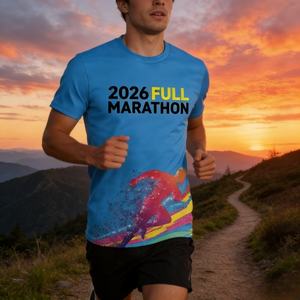 Camiseta de Maratón Sublimada Yingtenidi con Diseño Personalizado Gratis de <span class=keywords><strong>Boston</strong></span>, Londres, Berlín, Chicago, Nueva York, para el Evento de Carreras en 2026 - Product Image 4