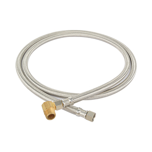 <span class=keywords><strong>Tuyau</strong></span> en acier inoxydable tressé pour <span class=keywords><strong>lave</strong></span>-<span class=keywords><strong>vaisselle</strong></span> avec <span class=keywords><strong>raccord</strong></span> en coude - Product Image 2