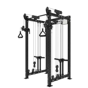 Exercise Custom Weight Lifting Safe Heavy Duty Plate Loaded Commercial Squat Rack Trainer Gym Equipment Functional