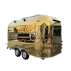 Remorque alimentaire mobile en aluminium OEM 2025, couleurs variées, remorques de concession, remorque alimentaire pour café - Product Image 1