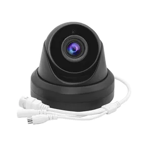 Moniteur vidéo de caméra dôme IP externe UltraHD 4K 8MP @ 20fps avec vision nocturne H.265 avec caméra Audio POE Ethernet