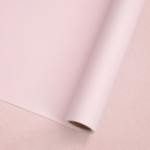 Papier d'emballage pour bouquet de fleurs imperméable, rouleau de papier mat lisse, simple face, enduit de cire, pour usage floral - Product Image 2