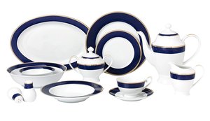 Fourniture d'usine 49 pièces ensemble <span class=keywords><strong>de</strong></span> dîner <span class=keywords><strong>en</strong></span> <span class=keywords><strong>porcelaine</strong></span> <span class=keywords><strong>fine</strong></span>/<span class=keywords><strong>service</strong></span> <span class=keywords><strong>de</strong></span> <span class=keywords><strong>table</strong></span> <span class=keywords><strong>de</strong></span> dîner pour 8 - Product Image 2