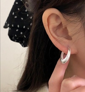 Pendientes de Aro Sencillos para Mujer, Plata de Ley 925, Joyería Fina para Uso Diario, Oferta 2026 - Product Image 2