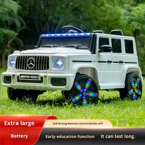 รถยนต์ไฟฟ้าสำหรับเด็ก GLIWAY 12V พร้อมไฟ LED หลายสี บลูทูธ MP3 รีโมทคอนโทรล ขับเคลื่อนด้วยตัวเอง ประตูคู่ วัสดุ ABS - Product Image 3