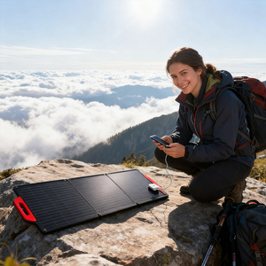 Special Offer Portable 200W <b>Foldable</b> <b>Solar</b> <b>Panel</b> Monocrystalline Charger <b>Solar</b> Battery Charger for Outdoor Camping Power Station - Product Image 5