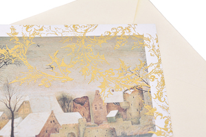 4c biểu tượng tùy chỉnh in tráng giấy kinh doanh DIY Bài Thẻ vàng lá thiệp chúc mừng sáng tạo cảm ơn bạn Thẻ quà tặng in - Product Image 4