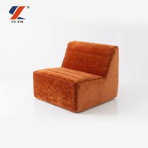 Sofá Comprimido Moderno para Sala de Estar, Mueble de Espuma de Alta Densidad con Moldeado Integrado, Sofá Minimalista de Tela en Caja - Product Image 2