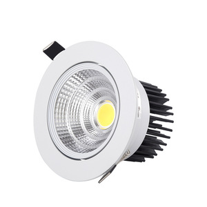 Hiện đại <span class=keywords><strong>COB</strong></span> lõm trần ánh sáng 3W 5W 7W 9W 12W 15W <span class=keywords><strong>Led</strong></span> Spotlight xoay dẫn nhẹ Lũ lụt tại chỗ ánh sáng cho khách sạn nhà - Product Image 5