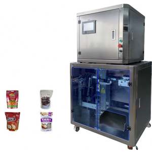 Machine d'emballage automatique quantitative pour sachets préformés de noix, céréales, graines de tournesol, légumes, arachides, maïs, café et fèves de cacao - Product Image 3