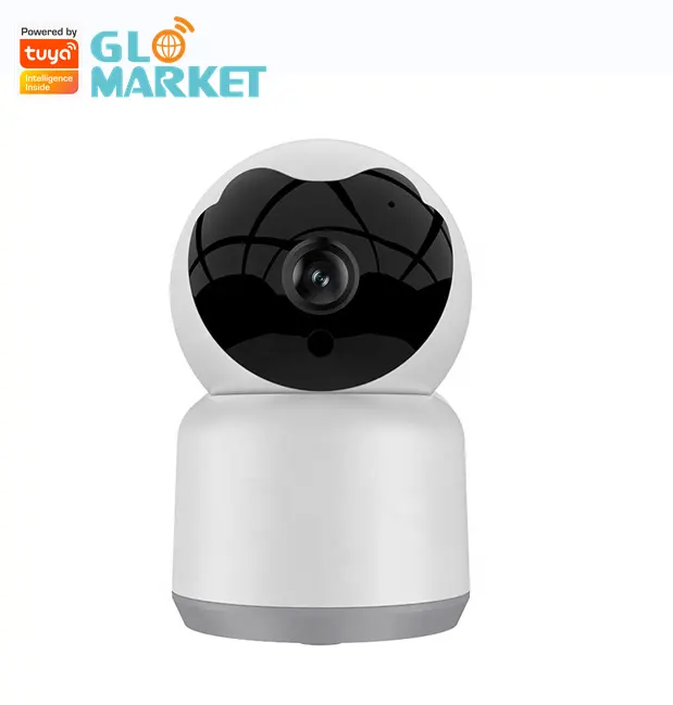 Glomarket AI Auto Tracking Two-Way Voice Ptz Camara 3mp Full Hd Wi-Fi Network Camera Tuya Smart Mini Indoor Camera