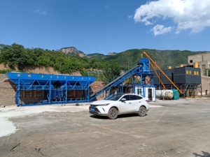Pabrik Batching Beton Otomatis Penuh 50m3/jam dengan Silo Semen dan Mesin/Motor untuk Produksi Beton Siap Pakai - Product Image 2