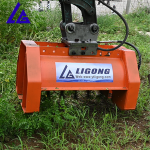 <span class=keywords><strong>Desbrozadora</strong></span> Forestal Hidráulica con <span class=keywords><strong>Cadenas</strong></span> para Protección Contra Desbrisas Voladoras para Gestión <span class=keywords><strong>de</strong></span> Bordes <span class=keywords><strong>de</strong></span> Carreteras Compatible con Excavadoras JS200 JS210SC JS220LC - Product Image 2