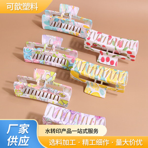 กิ๊บติดผมพิมพ์ลายแบบน้ำ  รับผลิตตามแบบ โรงงานผลิต - Product Image 4