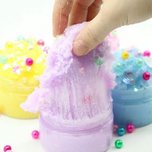 2020 Popularity Hot Sale Colorful DIY Ecofriendly Plastic Clay Silk <b>Slime</b> - Product Image 2