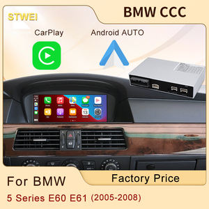 Module CarPlay Android Auto sans fil Stwei pour système BMW CCC Série 5 E60 E61 2005-2008 Prise en charge de la caméra de recul de la voiture Lien miroir - Product Image 2