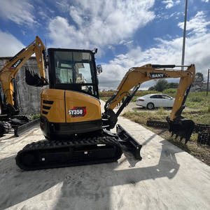 Excavadoras de buen rendimiento de 3,5 toneladas SY35U Mini excavadoras SY35U a la venta Envío gratis Mini excavadora - Product Image 4