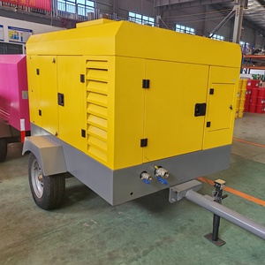 <span class=keywords><strong>Compresseur</strong></span> d'air à vis lubrifié au diesel portable avec commande PLC Refroidi par air et silencieux <span class=keywords><strong>pour</strong></span> le forage et l'exploitation minière - Product Image 3