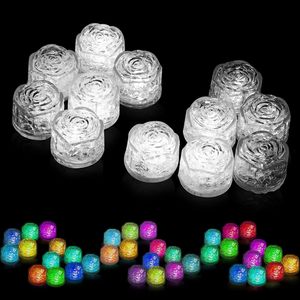 Cubes <span class=keywords><strong>en</strong></span> <span class=keywords><strong>forme</strong></span> <span class=keywords><strong>de</strong></span> fleur <span class=keywords><strong>de</strong></span> rose <span class=keywords><strong>de</strong></span> glace clignotante Cubes <span class=keywords><strong>de</strong></span> LED <span class=keywords><strong>en</strong></span> plastique activés par eau <span class=keywords><strong>de</strong></span> glace <span class=keywords><strong>de</strong></span> rose pour des boissons - Product Image 2
