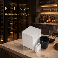 Composteur de déchets alimentaires moderne pour cuisine, 2,5 L, machine à compostage électrique, séchage automatique, sans odeur, design compact pour comptoir