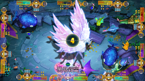 Nouveau Jeu Vidéo <span class=keywords><strong>de</strong></span> Pêche 2026 - 8 Places - Green Dragon King Fish Game - Super <span class=keywords><strong>Ninja</strong></span> Turtles Plus Game - Product Image 3