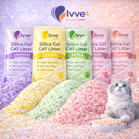 Silika Gel Premium untuk Pasir Kucing Kristal dengan Pengendalian Bau yang Kuat untuk Perlengkapan Hewan Peliharaan Grosir