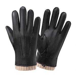 Custom Casual Plain Breathable Winter <b>Touch</b> <b>Screen</b> Keeping Warm Sheepskin <b>Gloves</b> <b>for</b> <b>Men</b> - Product Image 4
