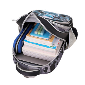 Nueva <span class=keywords><strong>mochila</strong></span> <span class=keywords><strong>escolar</strong></span> de nailon 3D con dibujos animados, juego de dos piezas para estudiantes de 1.º a 6.º grado, <span class=keywords><strong>mochila</strong></span> <span class=keywords><strong>escolar</strong></span> de gran capacidad con dibujos animados para niños - Product Image 5