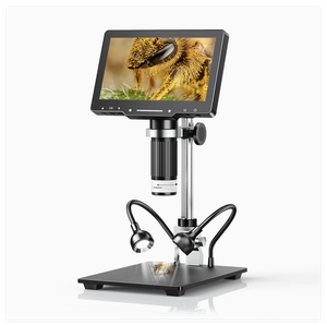 Microscopio Digital IPS de 7 Pulgadas de Alta Definición 1600x, Microscopio de Alta Definición de 4800W Píxeles para Reparación de Teléfonos Celulares - Product Image 1